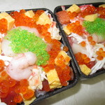 札幌市場めし　まるさん亭 - 数量限定　海鮮バラチラシ　１０００円（税込）【２０１８年１２月】