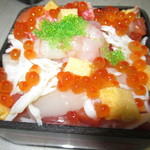 札幌市場めし　まるさん亭 - 数量限定　海鮮バラチラシ　１０００円（税込）【２０１８年１２月】