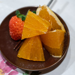 うを徳 - 2018.12 フルーツ盛り（新潟越後姫、愛媛せとか）