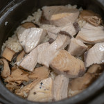 うを徳 - 2018.12 岩手松茸と氷見ブリの炊き込みご飯