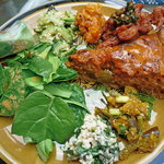 ベジタリアンカフェ シュクラン - 玄米のキッシュ