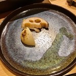 はっこく - 2018.12.  箸休め② 蕪と蓮根の温野菜