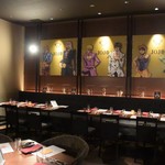 RISTORANTE Orobianco - Orobianco✕JOJOコラボ仕様の店内