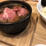 麺屋さくら - 和牛つけ麺、肉増し