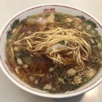 朱華園 - 平打ちストレート中太麺