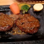 さわやか　 - おにぎりハンバーグ(200g)950円(よく焼き)
