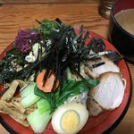 なにや - つけ麺（五色麺）