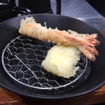 そば くら富 - 海老 鱸