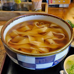 みのや - きしめん（具材別盛Ver.）