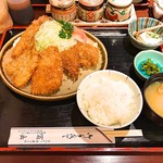 とんかつ・串揚げ 冨岳 - 2018.12　ミックスフライ