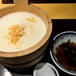 京懐石とゆば料理 松山閣 - 生湯葉　豆乳