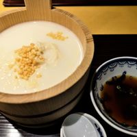 京懐石とゆば料理 松山閣 JR京都伊勢丹店 - 生湯葉　豆乳