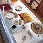 くるるの杜 農村レストラン - 【2018年12月】デザート系、俯瞰。