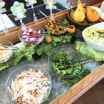 くるるの杜 農村レストラン - 【2018年12月】サラダ①。