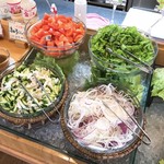 くるるの杜 農村レストラン - 【2018年12月】サラダ②。