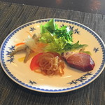 ホテルオークラレストラン名古屋 中国料理 桃花林 - ３種冷菜の盛り合わせ