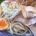 五代目晴レル屋  - 家系とんこつ濃厚つけ麺 豪華盛り