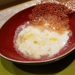 ファリナモーレ - ◆「羽黒のジャージー牛のミルク豆腐スープ」