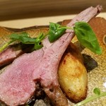 ファリナモーレ - ◆「羽黒の丸山さんの羊のロースト」