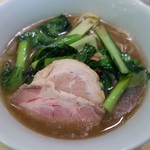 らーめん芝浜 - 「小松菜」（700円税抜）