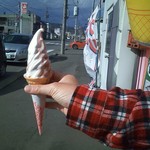 林冷菓店 - 『ソフトクリーム（ミックス）』250円