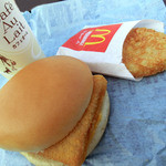 マクドナルド - 料理写真:フィレオフィッシュの朝マックセット