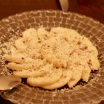 ファイ - 洋梨のカルパッチョ風 タレッジョチーズかけ