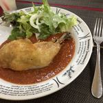 プチノエル - 骨付き鶏肉のコンフィ