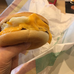 マクドナルド - チーズがとけてまぁす♡