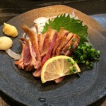 和鶏屋 - H.30.12.13.夜 知覧鶏特ももタタキ 650円税別