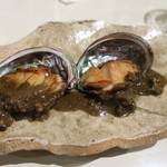 シロクマ食堂 - 鮑ステーキ 2018.12月