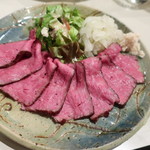 シロクマ食堂 - 自家製ローストビーフ 2018.12月