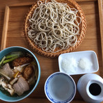 まん作 - せいろそばと豚けんちん汁♬︎♬︎