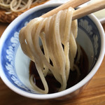 まん作 - 美味しい蕎麦ツユをつけて...♪*ﾟ