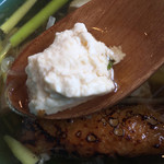 まん作 - 地元『西村豆腐』ｻﾝの美味しい木綿豆腐は
      ふっわふわ〜(๑´ڡ`๑)♡