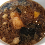 まん作 - 揚げ餅2個入ってます♬︎ 後は海苔と揚げ玉♡