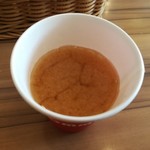 Pomu Noki - 味噌汁。具なし