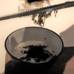 アッシュ - ⑤「大地」菊芋にキャビア乗せ