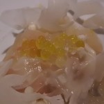 アッシュ - ③「雪山」自家製キャビア・カリフラワー