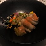 アッシュ - ⑥「海の宝物」オマール海老・焼きみかん・キャベツ