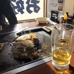 Okonomiyaki Monja Teppanyaki Ogata - 鉄板で食べるお好み焼きはやっぱり美味い！