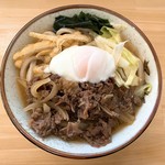 手打ちうどん ろくでなし - 温玉肉うどん