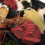 魚楽小川水産 - マグロ赤身＆かずのこ