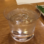 打心蕎庵 - 刈干水割り