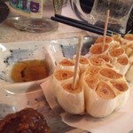 学大酒場エビス参 - にんにく丸揚げ食える日は是非召し上がれ！