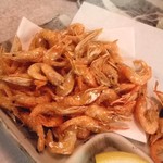 学大酒場エビス参 - 川海老さんムシャムシャ(´～｀)