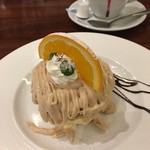 Oyster Bar ジャックポット - シューモンブラン。中はアイスだった。