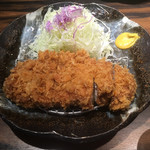 勝烈亭 - 厚揚げ ロースカツ膳 (1,650円) のメイン