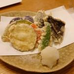 打心蕎庵 - 野菜天ぷら