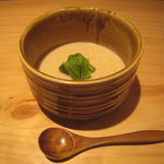 蕎麦 案山子 - 大根ポタージュ